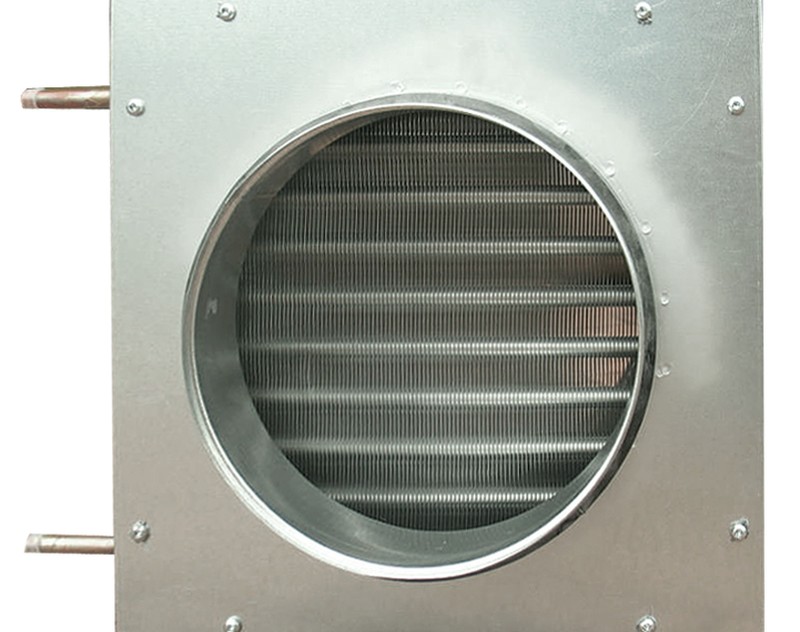 Канальный водяной нагреватель DH (диаметр: 100–355 мм) KOMFOVENT