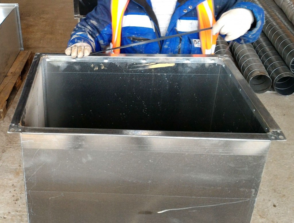 Термостойкая уплотнительная лента THERMOPAT BT для фланцев воздуховодов
