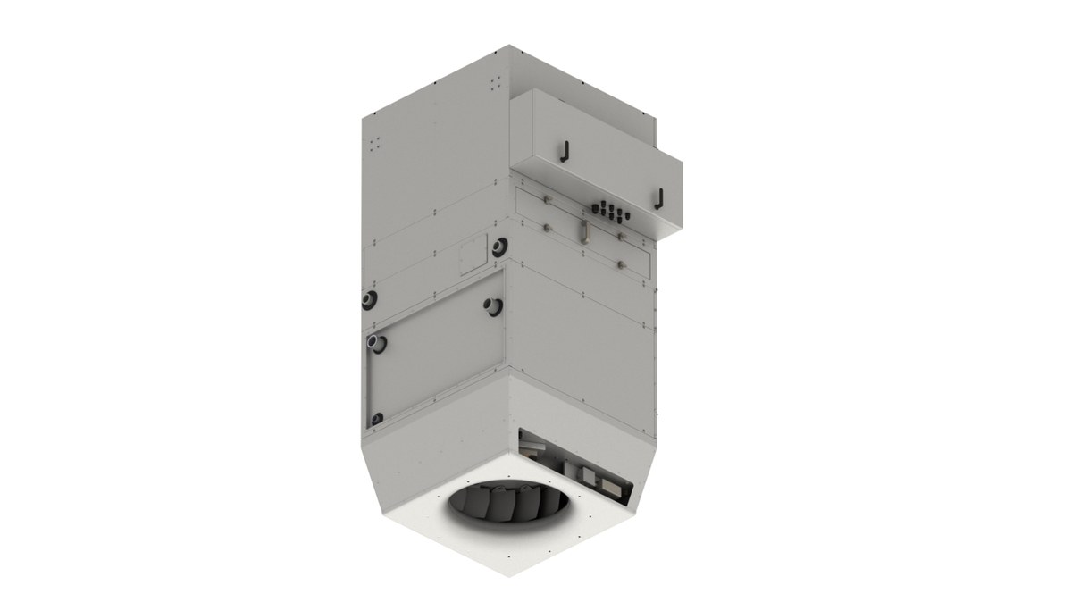 Установка подпотолочная вентиляции и кондиционирования ТОРС модель ТОРС-510