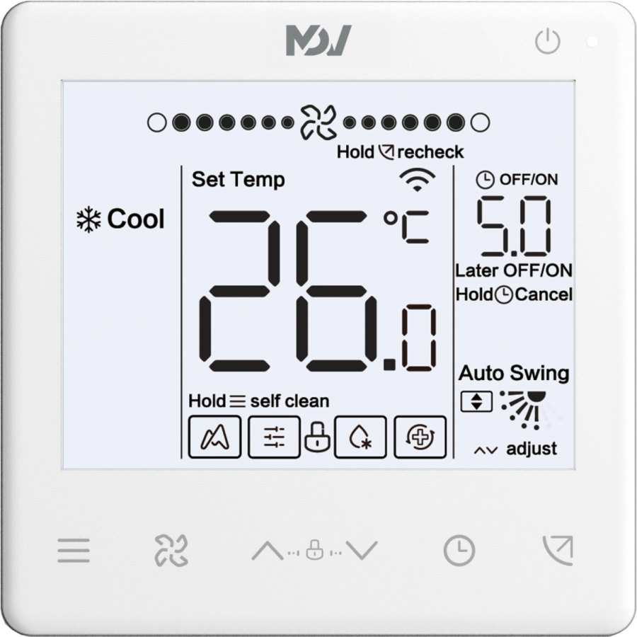 Канальный двухтрубный фанкойл MDV MDVFN-1200D3VE