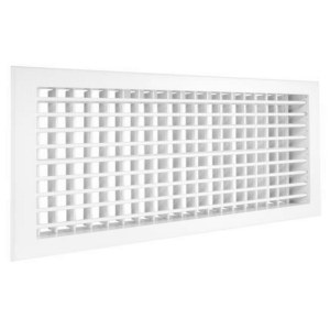 Настенная двурядная решётка ZILON 2 WA 800*150