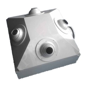 Сопловой потолочный воздухораспределитель 4ВДК Арктос четырёхсторонний